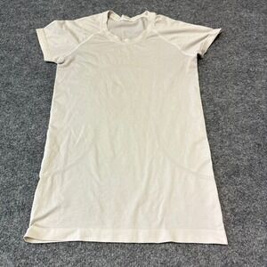 Lululemon Shirt Womens Size 6 Gray Swiftly Tech Sleeve Athletic Workout Top